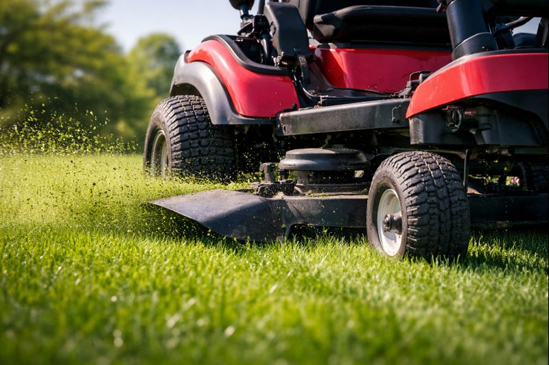 Professional lawn maintenance services